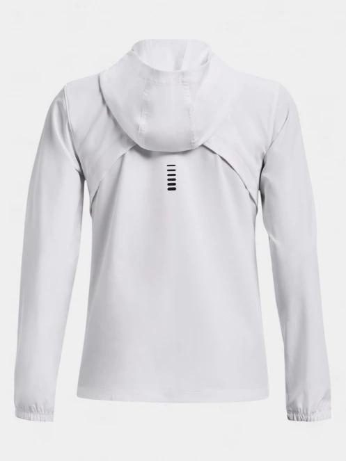 jacheta pentru alergare pt. femei Under Armour UA OutRun the Storm Jacket alb 7