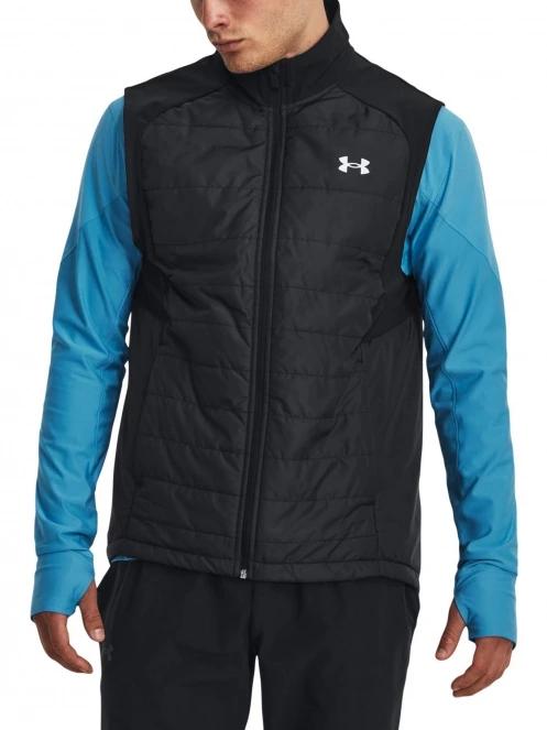 vesta pentru alergare pt. barbati Under Armour Ua Strm Session Run Vest negru 2