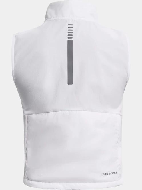 vesta pentru alergare pt. femei Under Armour Launch Insulated Vest alb 6