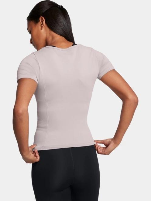 tricou pentru sport, cu maneci scurte pt. femei Under Armour Ua Vanish Seamless Ss gri 3