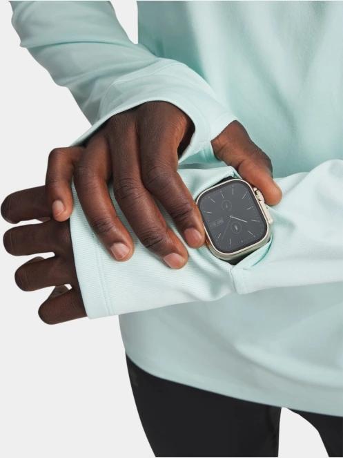 tricou cu maneci lungi, pentru sport pt. barbati Under Armour UA Launch Pro 1/4 ZIP albastru deschis 4