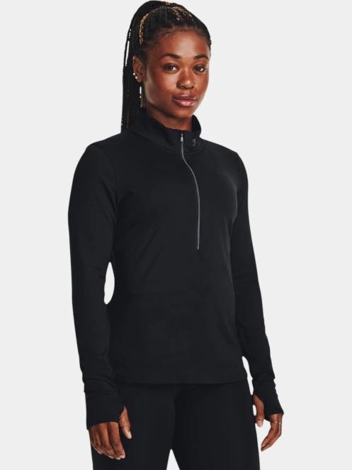 tricou cu maneci lungi, pentru sport pt. femei Under Armour UA Launch Pro Half Zip negru 2