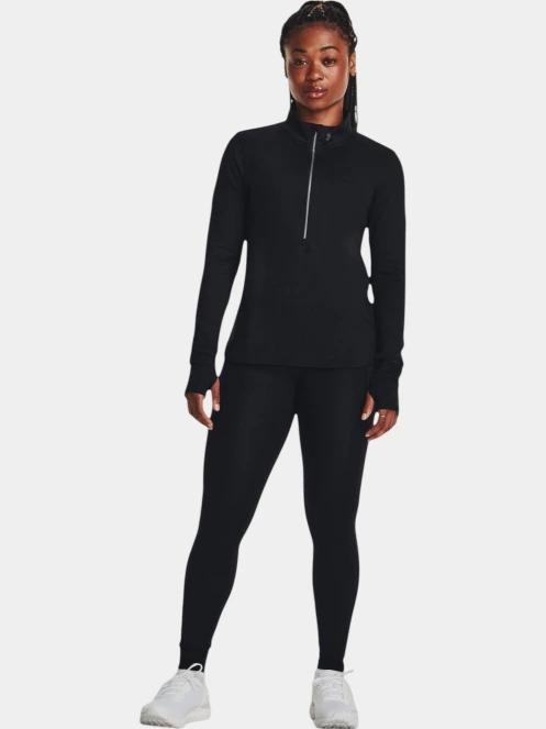 tricou cu maneci lungi, pentru sport pt. femei Under Armour UA Launch Pro Half Zip negru 4