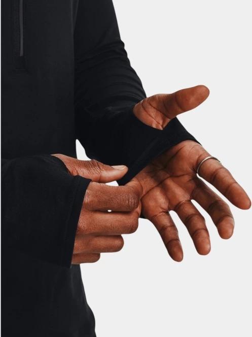 tricou cu maneci lungi, pentru sport pt. femei Under Armour UA Launch Pro Half Zip negru 7