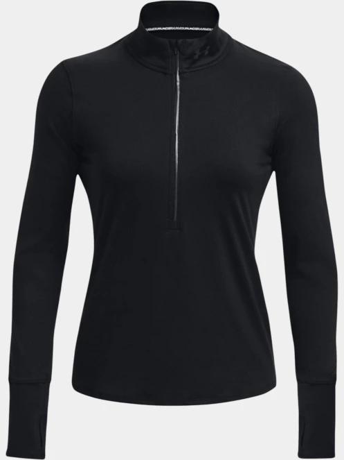 tricou cu maneci lungi, pentru sport pt. femei Under Armour UA Launch Pro Half Zip negru 8