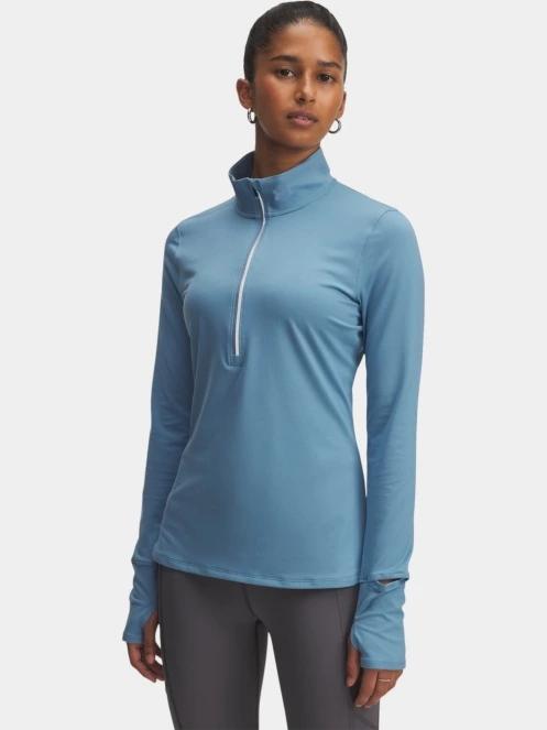 tricou cu maneci lungi, pentru sport pt. femei Under Armour UA Launch Pro Half Zip albastru 2