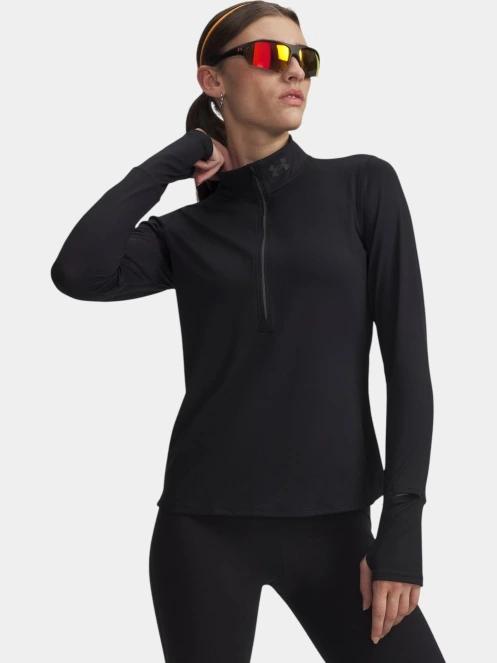 tricou cu maneci lungi, pentru sport pt. barbati Under Armour UA Launch Pro Half Zip negru 2
