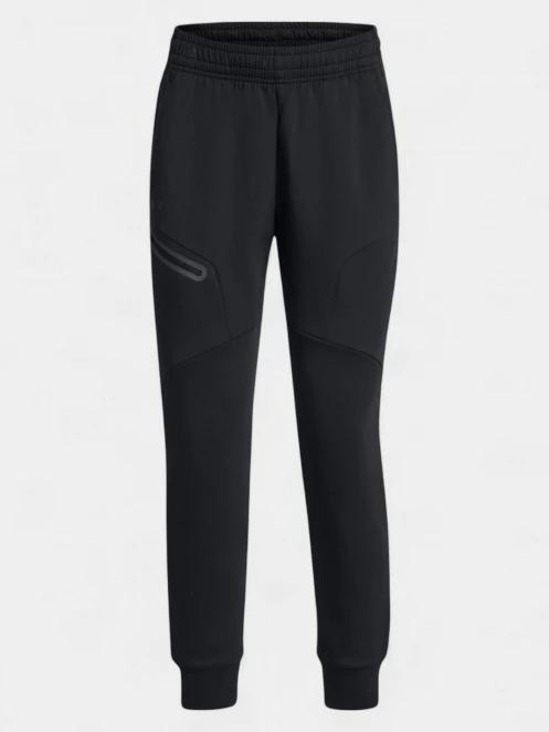 pantaloni de sport pt. femei Under Armour Unstoppable FLC Jogger negru 7