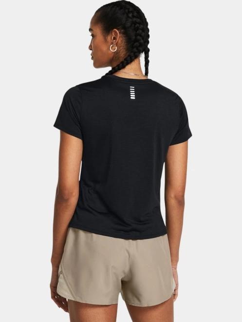 tricou pentru sport, cu maneci scurte pt. femei Under Armour UA Launch Shortsleeve negru 3