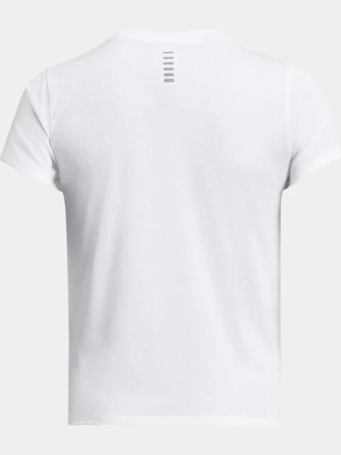 tricou pentru sport, cu maneci scurte pt. femei Under Armour UA Launch Shortsleeve alb 5