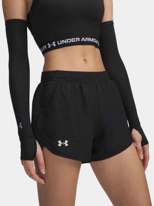 pantaloni scurti pentru sport pt. femei Under Armour UA Fly By 3'' Shorts negru 2
