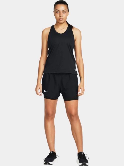 pantaloni scurti pentru sport pt. femei Under Armour UA Fly By 2-in-1 Shorts negru 4