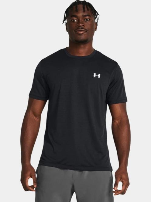 tricou pentru sport, cu maneci scurte pt. barbati Under Armour UA Launch Shortsleeve negru 2