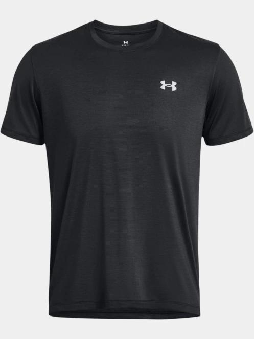 tricou pentru sport, cu maneci scurte pt. barbati Under Armour UA Launch Shortsleeve negru 4
