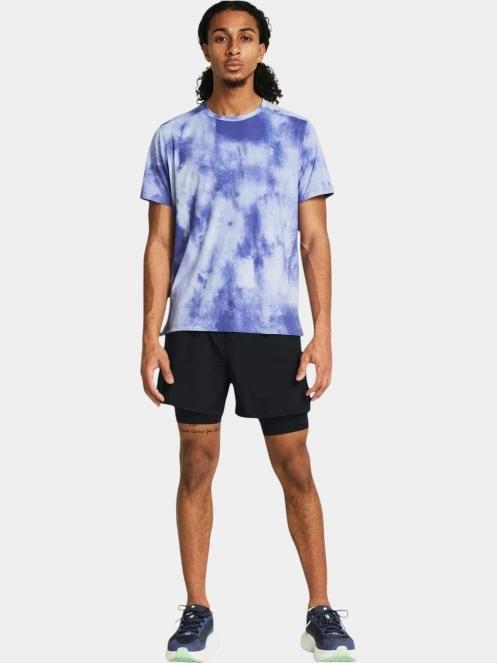pantaloni scurti pentru sport pt. barbati Under Armour UA Launch 5'' 2-IN-1 Shorts negru 4