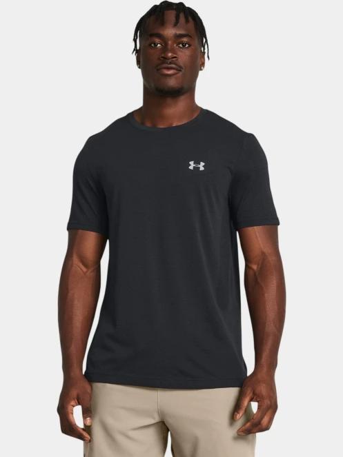 tricou pentru sport, cu maneci scurte pt. barbati Under Armour Vanish Seamless SS negru 2