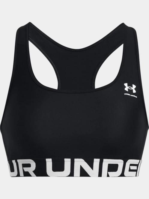 sutien pentru sport pt. femei Under Armour Ua Hg Authentics Mid Branded negru 5
