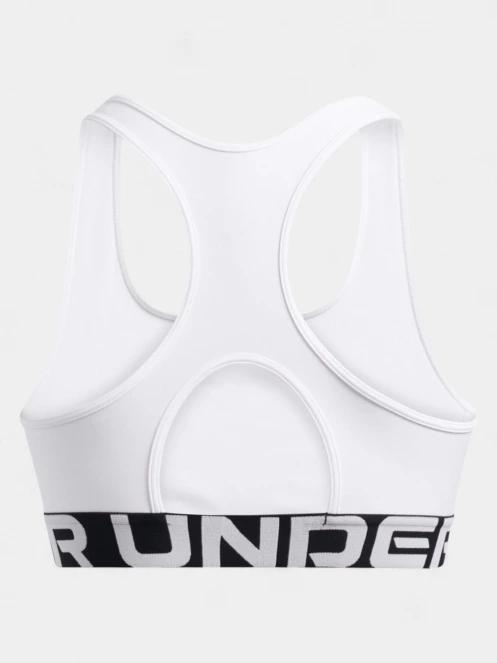 sutien pentru sport pt. femei Under Armour UA HG Mid Branded alb 5