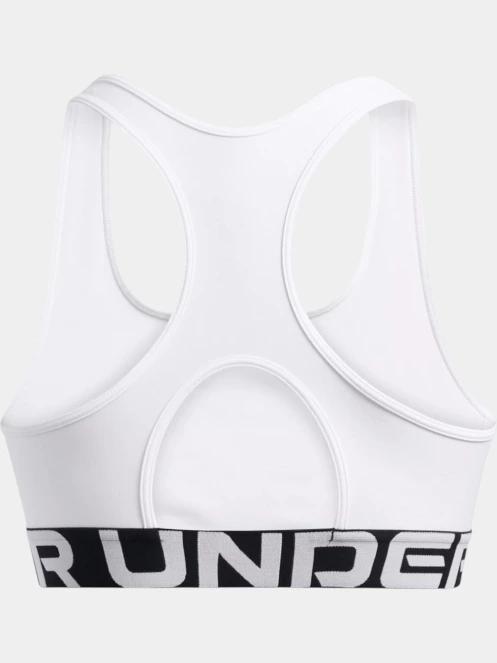sutien pentru sport pt. femei Under Armour UA HG Mid Branded alb 5
