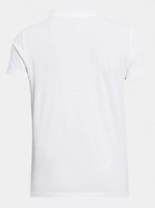 tricou cu maneci scurte pt. femei Under Armour UA Rival Core SS alb 5