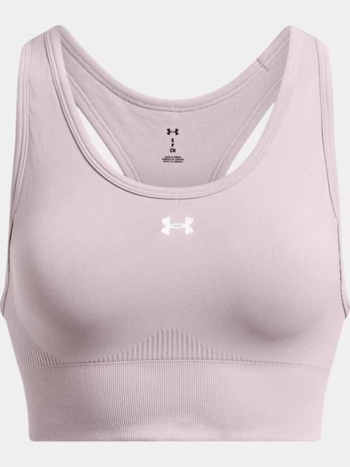 sutien pentru sport pt. femei Under Armour Vanish Seamless Mid Bra gri 5