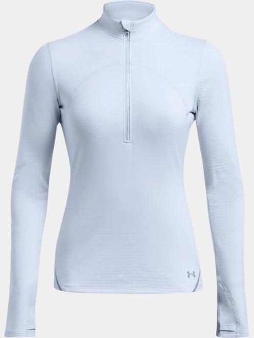 tricou cu maneci scurte pt. femei Under Armour Vanish CW 1/2 Zip albastru 4