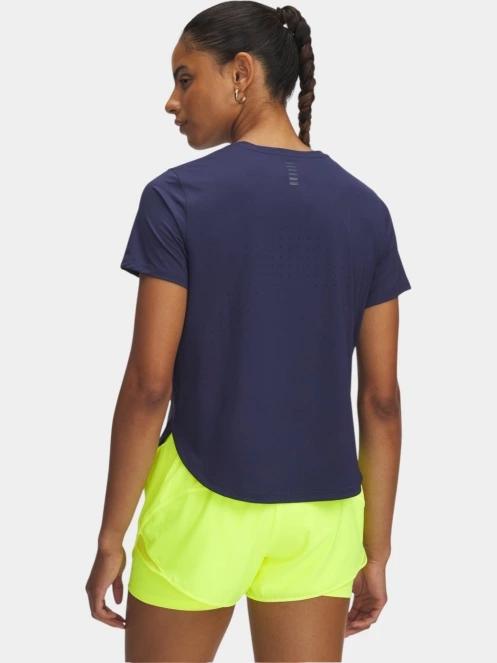 tricou pentru sport, cu maneci scurte pt. femei Under Armour UA Launch Elite Shortsleeve albastru inchis 3