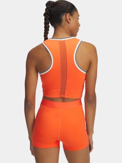 bluza tank pt. femei Under Armour UA Run 96 Tank rosu 3