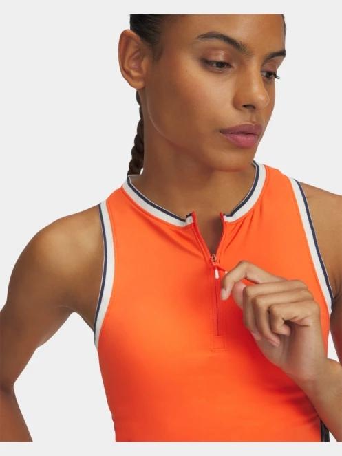 bluza tank pt. femei Under Armour UA Run 96 Tank rosu 4