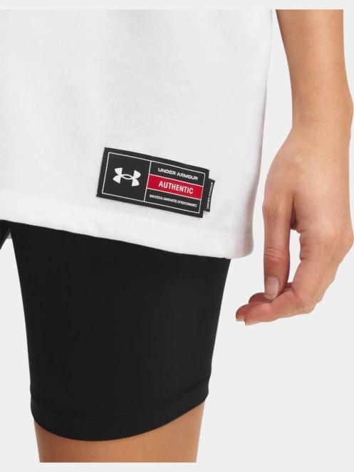 tricou cu maneci scurte pt. femei Under Armour UA HWT OS 96 SS alb 4