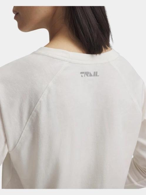 tricou cu maneci lungi, pentru sport pt. femei Under Armour UA Trail Run Graphic LS nisip 4