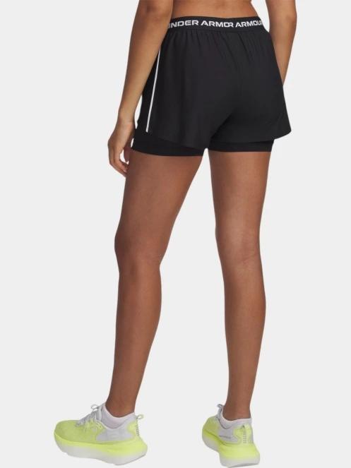 pantaloni scurti pentru sport pt. femei Under Armour Tech Play Up 2in1 Shorts negru 3