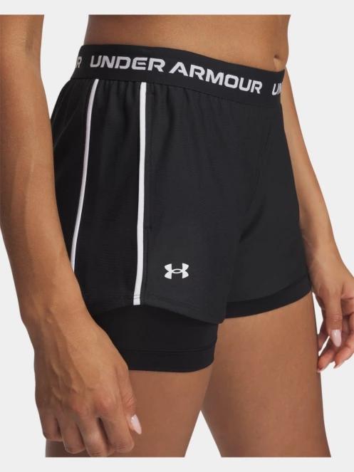 pantaloni scurti pentru sport pt. femei Under Armour Tech Play Up 2in1 Shorts negru 5