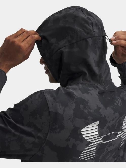 jacheta pentru alergare pt. barbati Under Armour UA Velociti Pro Storm Jacket gri 4