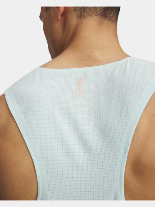 tricou de sport fara maneci pt. barbati Under Armour UA Velociti Elite Singlet albastru deschis 4