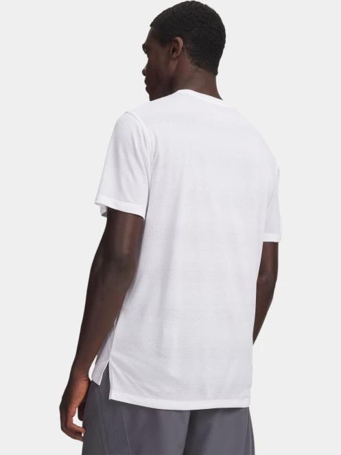 tricou pentru sport, cu maneci scurte pt. barbati Under Armour UA Velociti SS alb 3