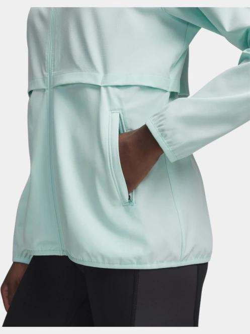 jacheta pentru alergare pt. femei Under Armour UA Velociti Pro Storm Jkt albastru deschis 4