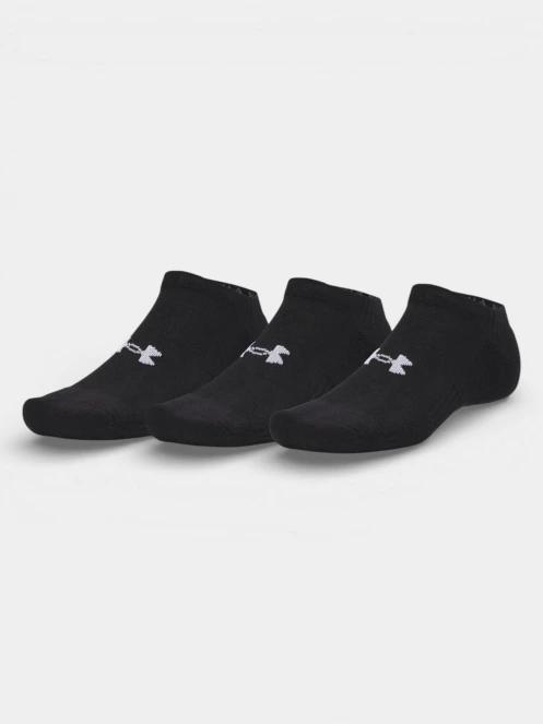 sosete sub glezna Under Armour UA Performance Cotton 3pk NS negru 2
