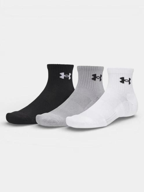 ciorapi sport Under Armour UA Performance Cotton 3p Qtr multicolor 2