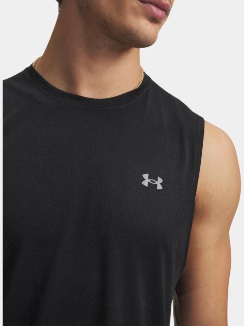tricou de sport fara maneci pt. barbati Under Armour UA Velociti Tank negru 4