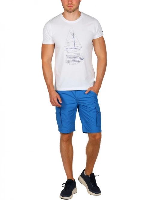 pantaloni scurti pt. barbati TBS Valenber albastru 6