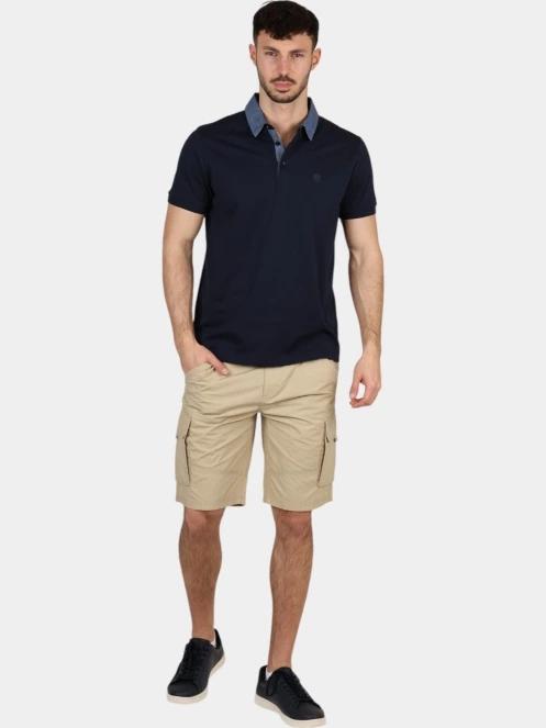 pantaloni scurti cu buzunare laterale pt. barbati TBS Valenber nisip 6