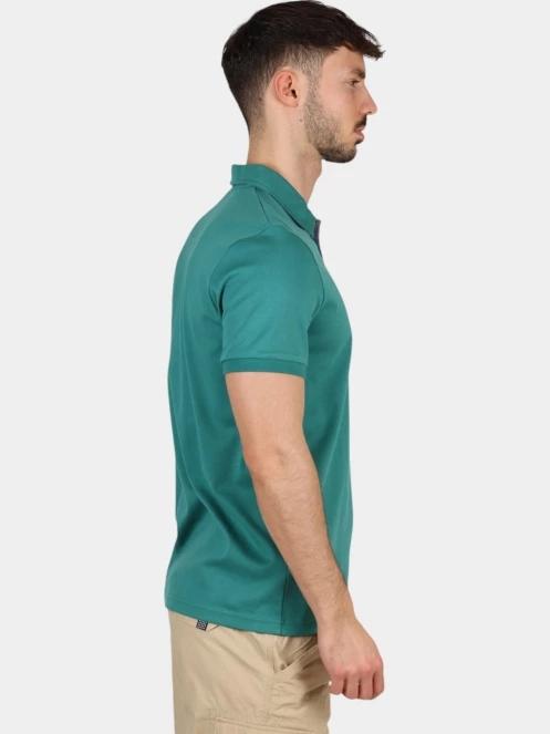 tricou cu guler pt. barbati TBS Voldapol verde 5
