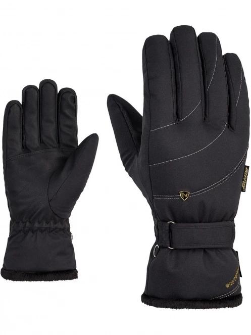 manusi de schi pt. femei Ziener Kahli PR lady glove negru 2