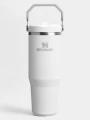 bidon Stanley The IceFlow™ Flip Straw 2.0 Tumbler 0.89L / 30oz alb 1