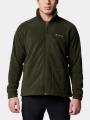 pulover polar pt. barbati Columbia Fast Trek II Full Zip Fleece verde 1