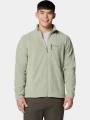 pulover polar pt. barbati Columbia Fast Trek II Full Zip Fleece verde 1