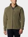 pulover polar pt. barbati Columbia Fast Trek II Full Zip Fleece verde 1