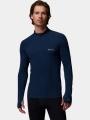 top lenjerie de corp pt. barbati Columbia Midweight Stretch Long Sleeve Half Zip albastru inchis 1