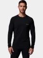 top lenjerie de corp pt. barbati Columbia Midweight Stretch Long Sleeve Top negru 1
